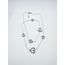 Silver Bliss 316l Çelik Heart Kolye