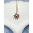 Lilac Love 316l Çelik Kolye
