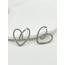 Heart-Shaped Silver Kalp VIP Küpe