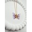 Fluttering Fantasy Tül Detaylı 316l Çelik Kolye