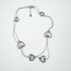 Silver Bliss 316l Çelik Heart Kolye