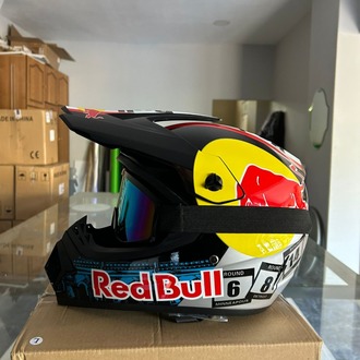 Redbull Fullface Kask