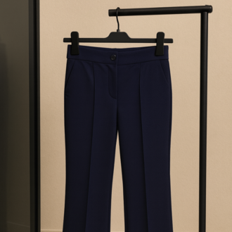 Lacivert Kumaş Pantalon