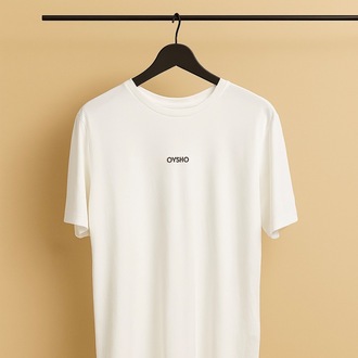 Oysho Model Lazer Kesim Kumaş T-Shirt