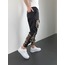 Kamuflaj Kargo Cepli Siyah Jogger Pantolon STGN-3002SYH