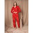 Düğmeli polar pijama