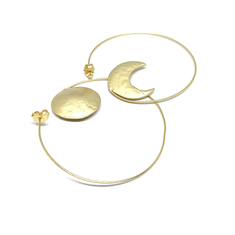 Bruja Luna Küpe / Gold