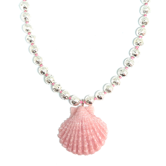 Shell Kolye/Pembe