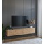 Duvara Monte Modern Minimalist Atlantik Çam Tv Ünitesi Mdf 160 cm