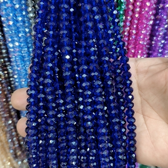 8 mm Kristal cam saks 1 dizi