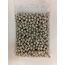 12 mm metalik gümüş görünümlü akrilik boncuk 500 gram paket