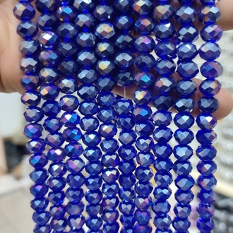 10 mm kristal cam saks janjanli 1 dizi 