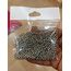4 mm akrelik metal görünümlü gümüş boncuk 20 gram