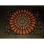 Mandala Duvar Örtüsü (Kırmızı)