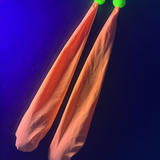 BlackLight Turuncu Kumaş Poi