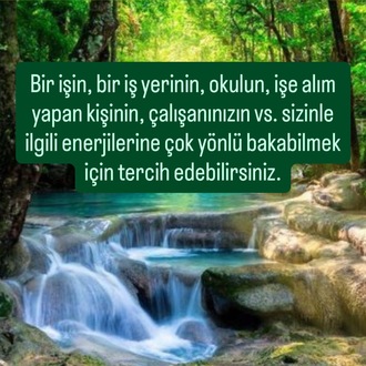 İş- Kariyer- Eğitim Tarot Kelt Açılımı (Oraların sizinle ilgili enerjisi)