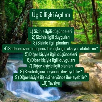 Üçlü İlişki Tarot Açılımı