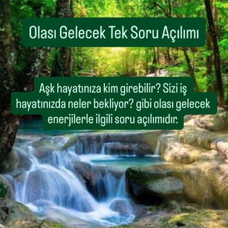 Olası Gelecek Tek Soru Tarot Danışmanlığı