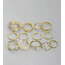 13 parça gold set