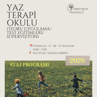 YAZ TERAPİ/ STAJ OKULU