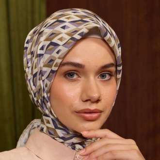 İpekhan Marrakech Koleksiyon Soft Eşarp 1213 - Gri 06
