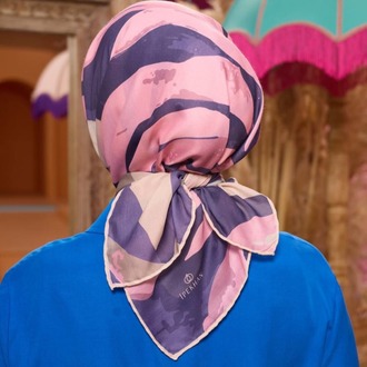 İpekhan Marrakech Koleksiyon Soft Eşarp 1211 - 04 Pembe