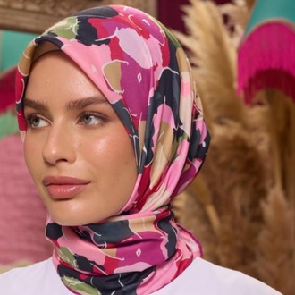 İpekhan Marrakech Koleksiyon Soft Eşarp 1209 - Pembe 06