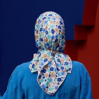 İpekhan Marrakech Koleksiyon Soft Eşarp 1192 - 02 Mor/su Yeşili