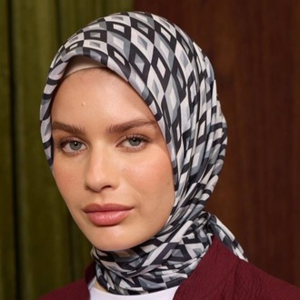 İpekhan Marrakech Koleksiyon Soft Eşarp 1213 - Siyah 11
