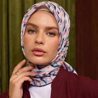 İpekhan Marrakech Koleksiyon Soft Eşarp 1213 - Pembe 01