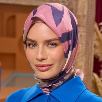 İpekhan Marrakech Koleksiyon Soft Eşarp 1211 - 04 Pembe