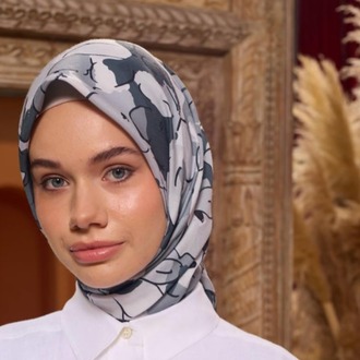 İpekhan Marrakech Koleksiyon Soft Eşarp 1209 - Siyah 14