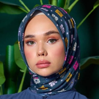 İpekhan Marrakech Koleksiyon Soft Eşarp 1204 - PatlıcanMor 10