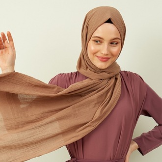 Madame Polo Mio Cazz Şal - Latte