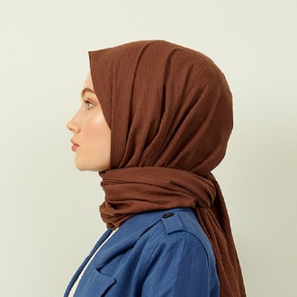 Madame Polo Mio Cazz Şal - Acı Kahve