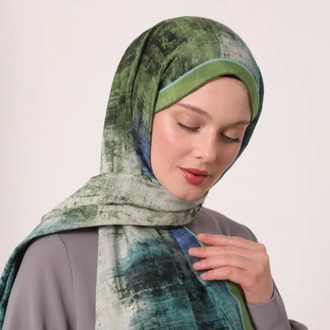 Luvensara Silk Elite Şal | Işık Yeşili
