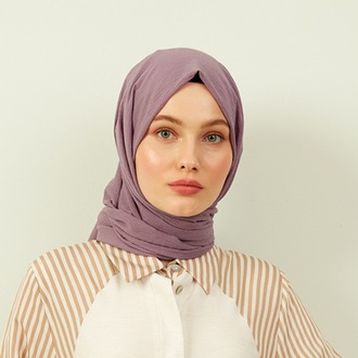 Madame Polo Mio Cazz Şal - Lila
