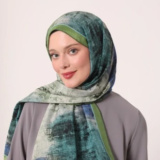 Luvensara Silk Elite Şal | Işık Yeşili