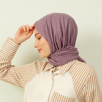 Madame Polo Mio Cazz Şal - Lila