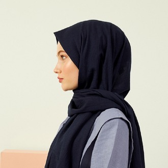 Madame Polo Mio Cazz Şal - Lacivert