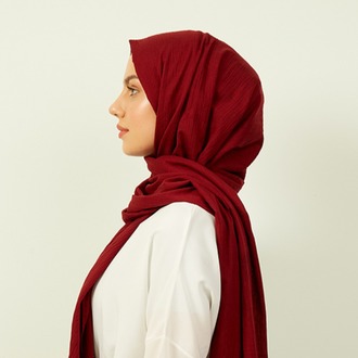 Madame Polo Mio Cazz Şal - Bordo