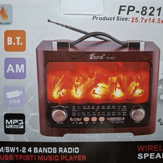 FP-821 dekoratif nostaljik radyo