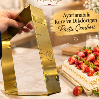 Özel gold ayarlanabilir dikdörtgen çelik kalıp