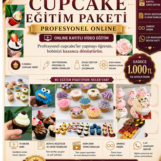 Cupcake Eğitim Paketi