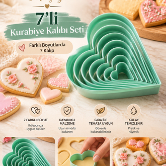 7 li volovan set kalp