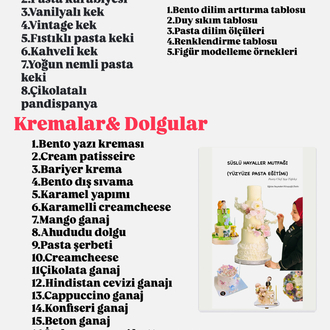 İleri seviye pastacılık kitabı 2