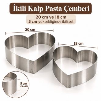 2li kalp kalıp
