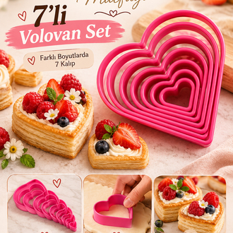 7 li volovan set kalp
