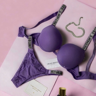VS KAMPANYA Very Sexy Shine Destekli Sütyen Takım