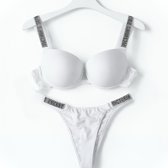 Victoria’s Secret Beyaz Destekli Very Sexy Shine Takım